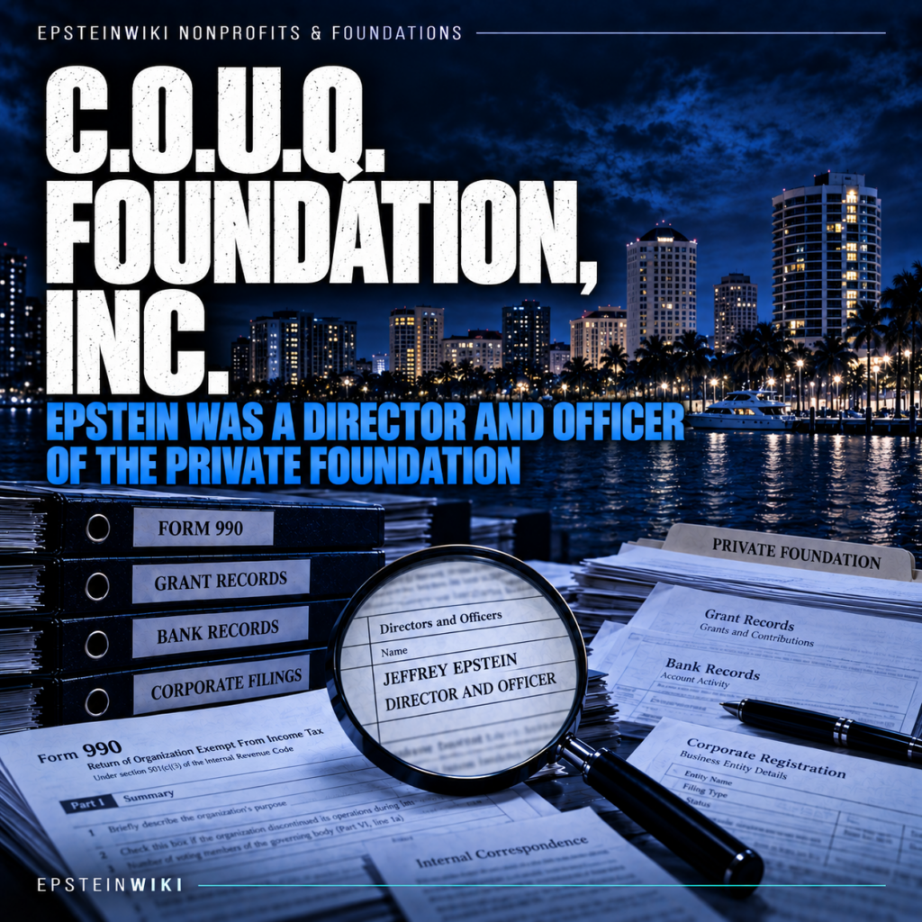 C.O.U.Q. Foundation, Inc.