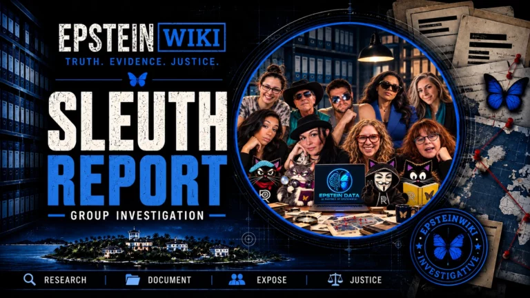 EpsteinWiki sleuth reports