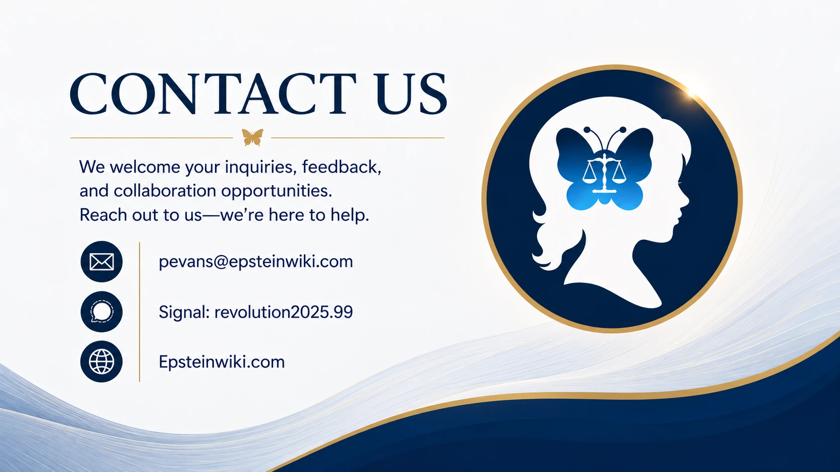 Contact EpsteinWiki