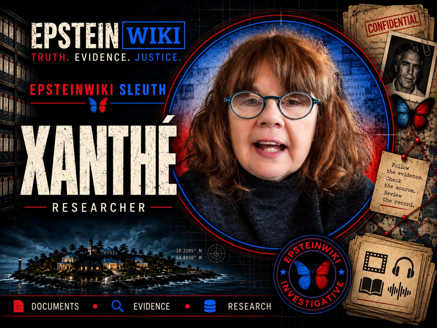 Xanthé, EpsteinWiki researcher and sleuth